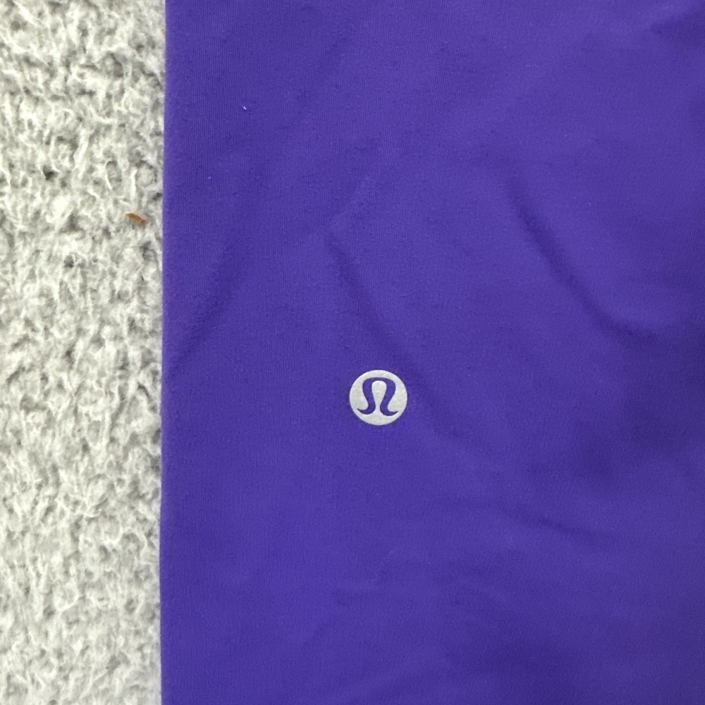 Lululemon Wunder Train High Rise Tight Leggings 25" Petrol Purple Gym Women's 10 - Picture 3 of 10